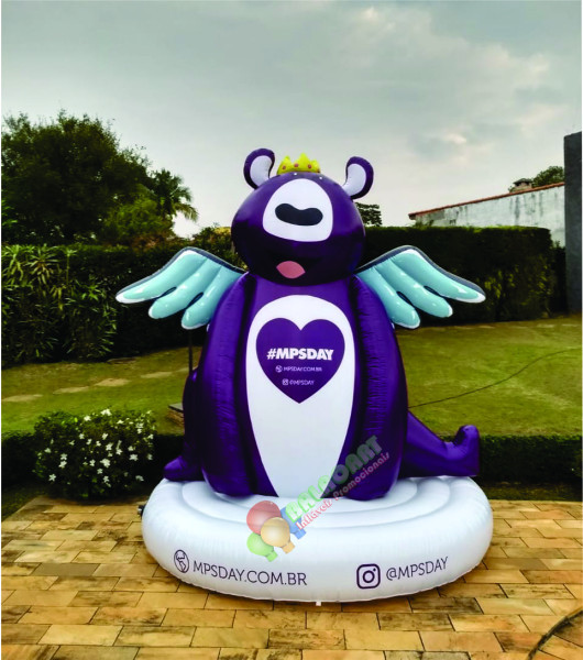 Boneco Inflável Do Posto